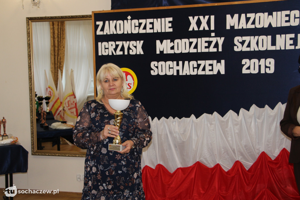 Szkoły nagrodzone za Igrzyska Mazowieckie