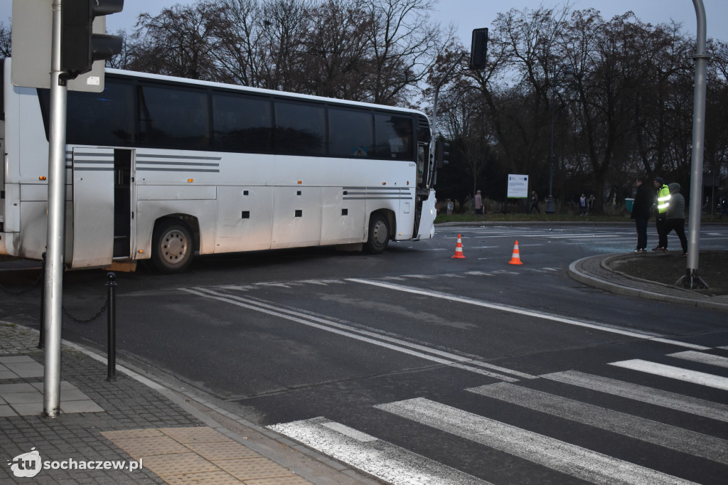 Wypadek w centrum Sochaczewa