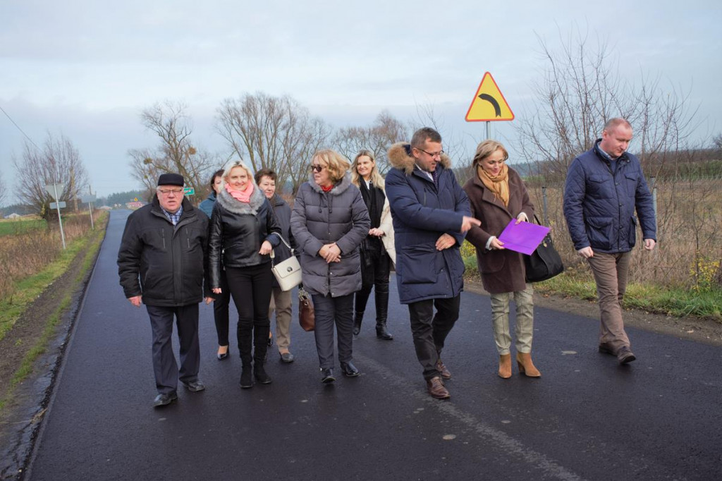 Nowa droga w gminie Iłów