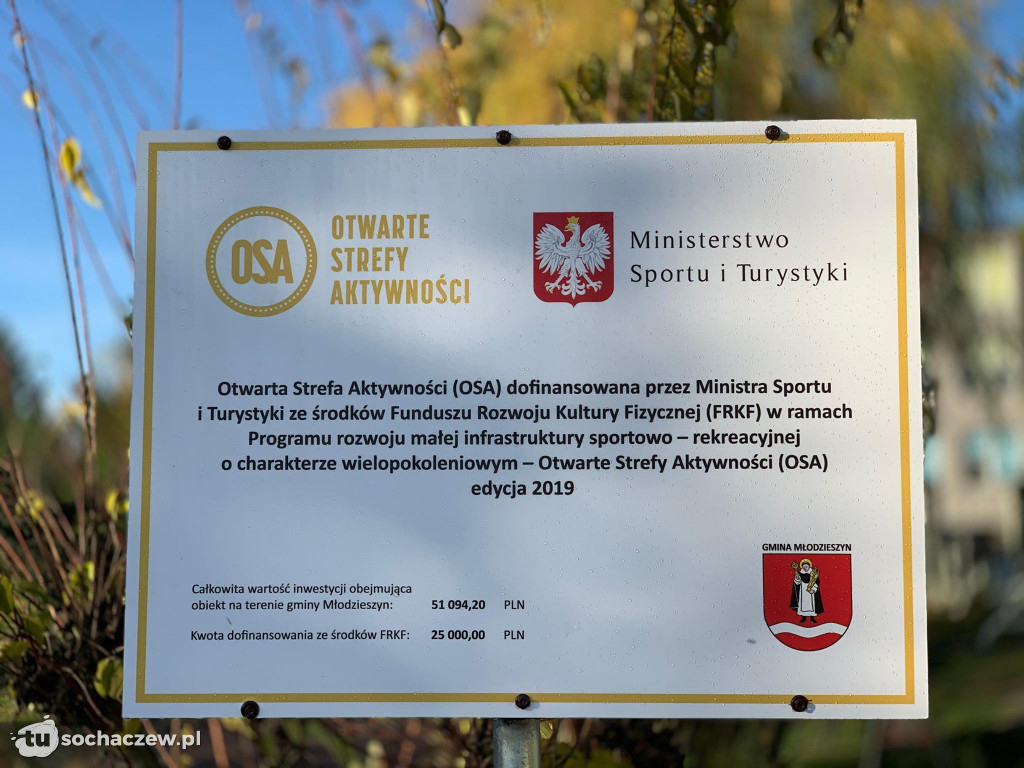 OSA w gminie Młodzieszyn