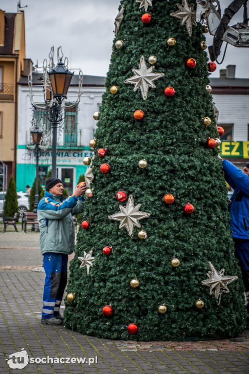 Choinka na placu Kościuszki 2019