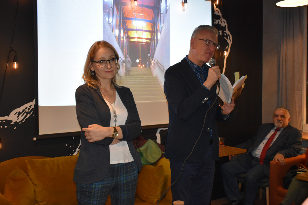 Olga Gitkiewicz i Mariusz Szczygieł w Sochaczewie