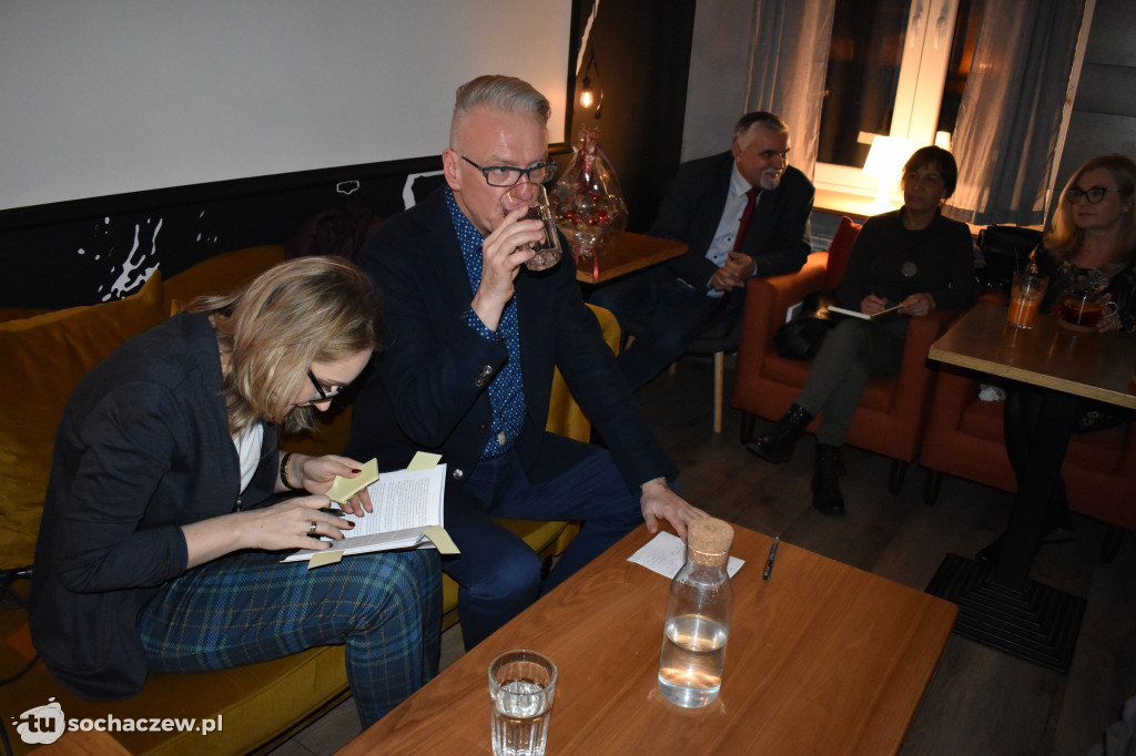 Olga Gitkiewicz i Mariusz Szczygieł w Sochaczewie