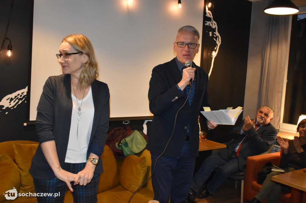 Olga Gitkiewicz i Mariusz Szczygieł w Sochaczewie