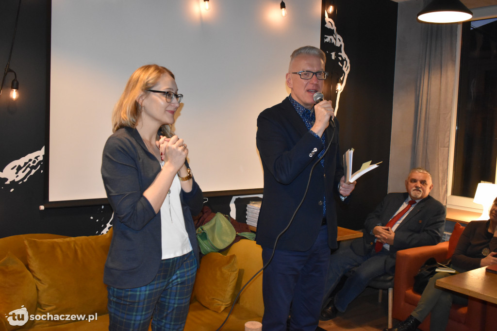 Olga Gitkiewicz i Mariusz Szczygieł w Sochaczewie