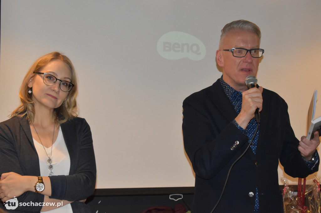 Olga Gitkiewicz i Mariusz Szczygieł w Sochaczewie
