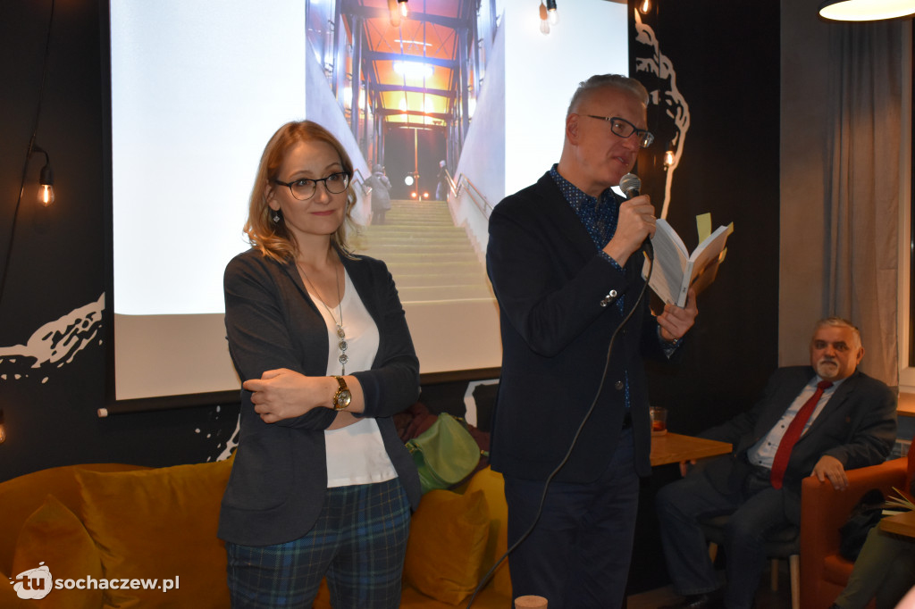 Olga Gitkiewicz i Mariusz Szczygieł w Sochaczewie