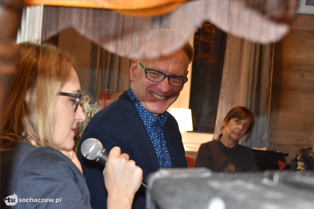 Olga Gitkiewicz i Mariusz Szczygieł w Sochaczewie