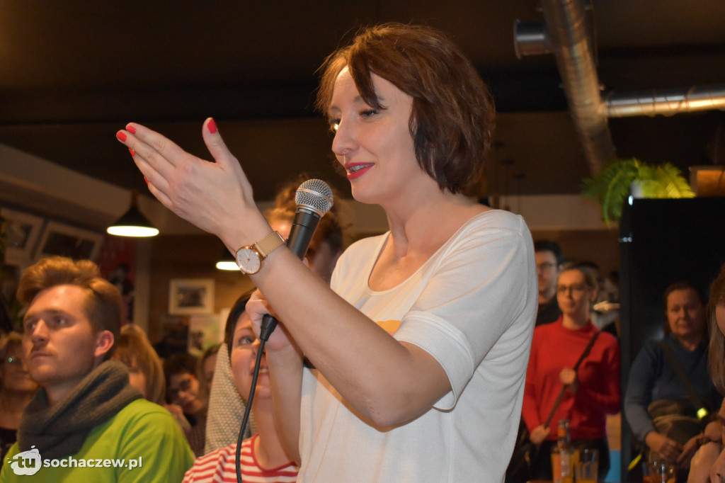 Olga Gitkiewicz i Mariusz Szczygieł w Sochaczewie