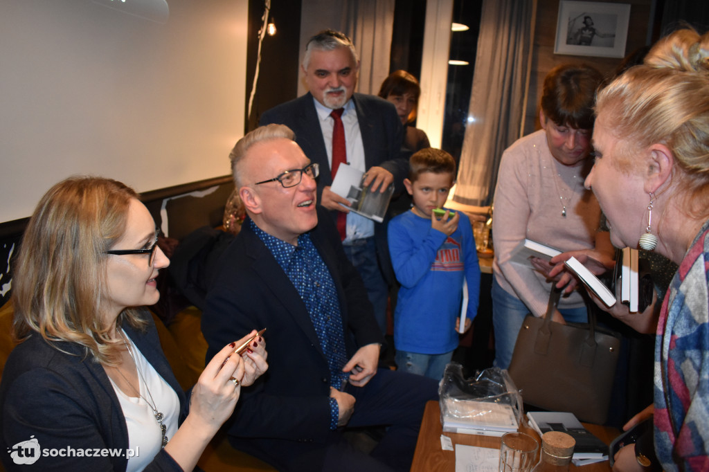 Olga Gitkiewicz i Mariusz Szczygieł w Sochaczewie