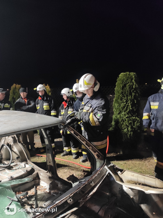Wspólne ćwiczenia OSP z Teresina i Paprotni