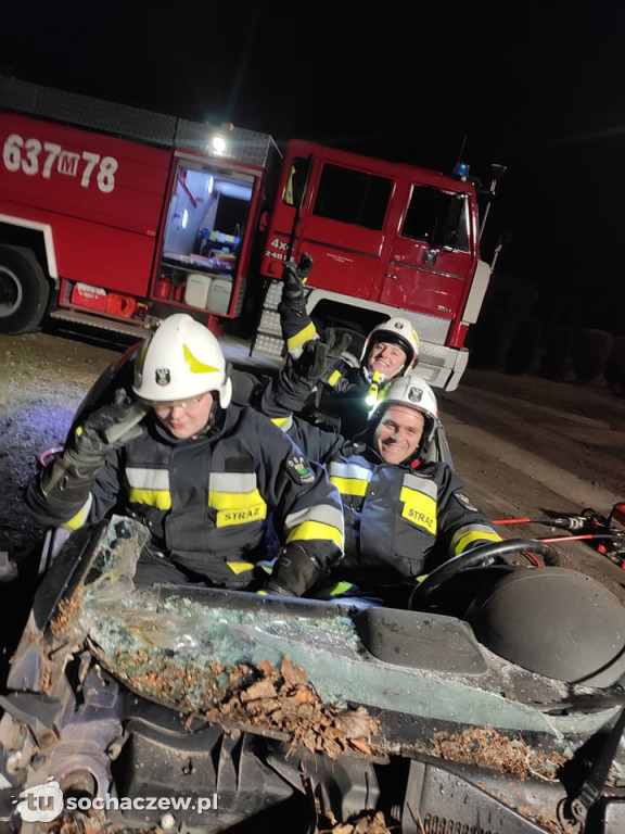 Wspólne ćwiczenia OSP z Teresina i Paprotni