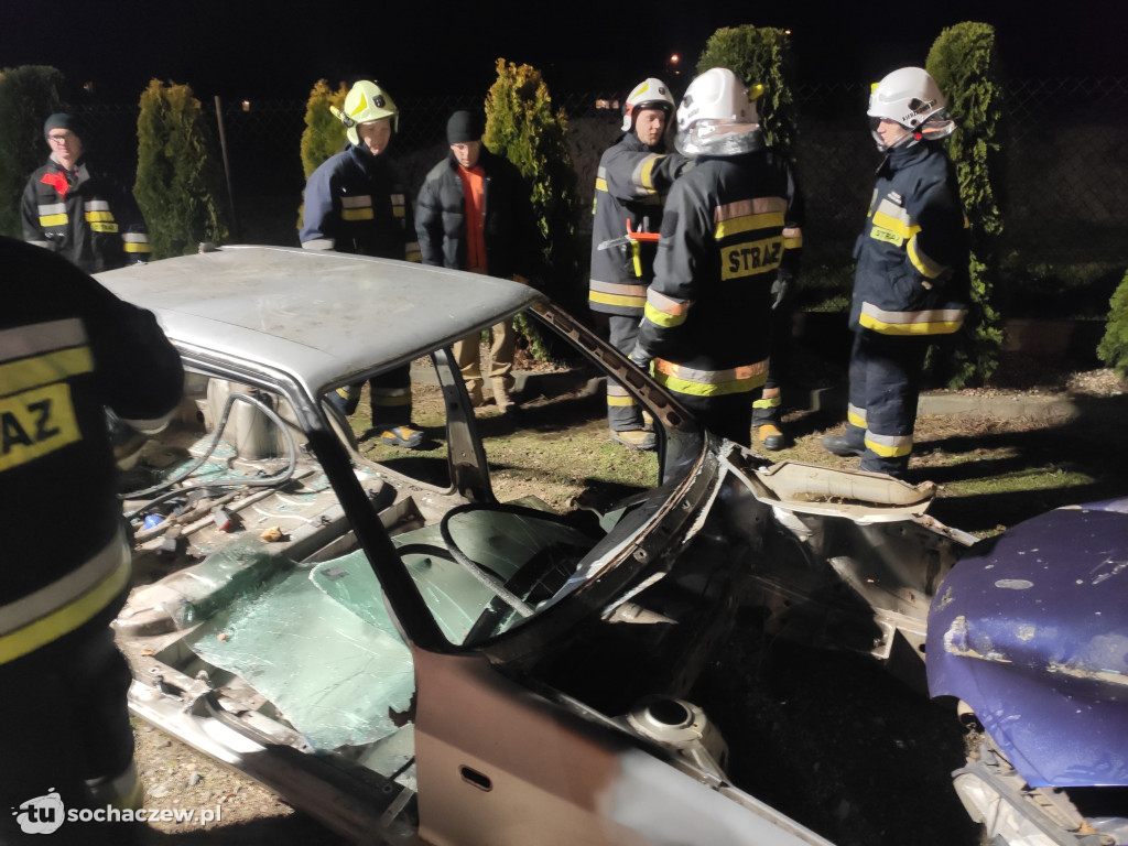 Wspólne ćwiczenia OSP z Teresina i Paprotni