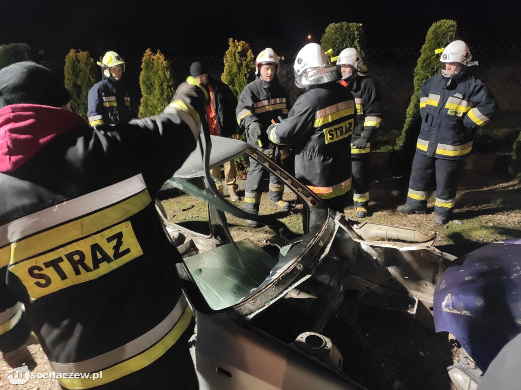 Wspólne ćwiczenia OSP z Teresina i Paprotni