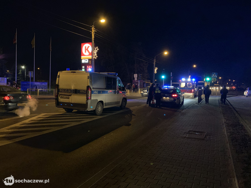 Potrącenie dwóch osób na 600-lecia
