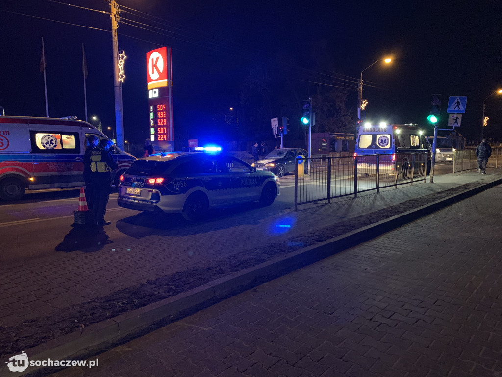 Potrącenie dwóch osób na 600-lecia