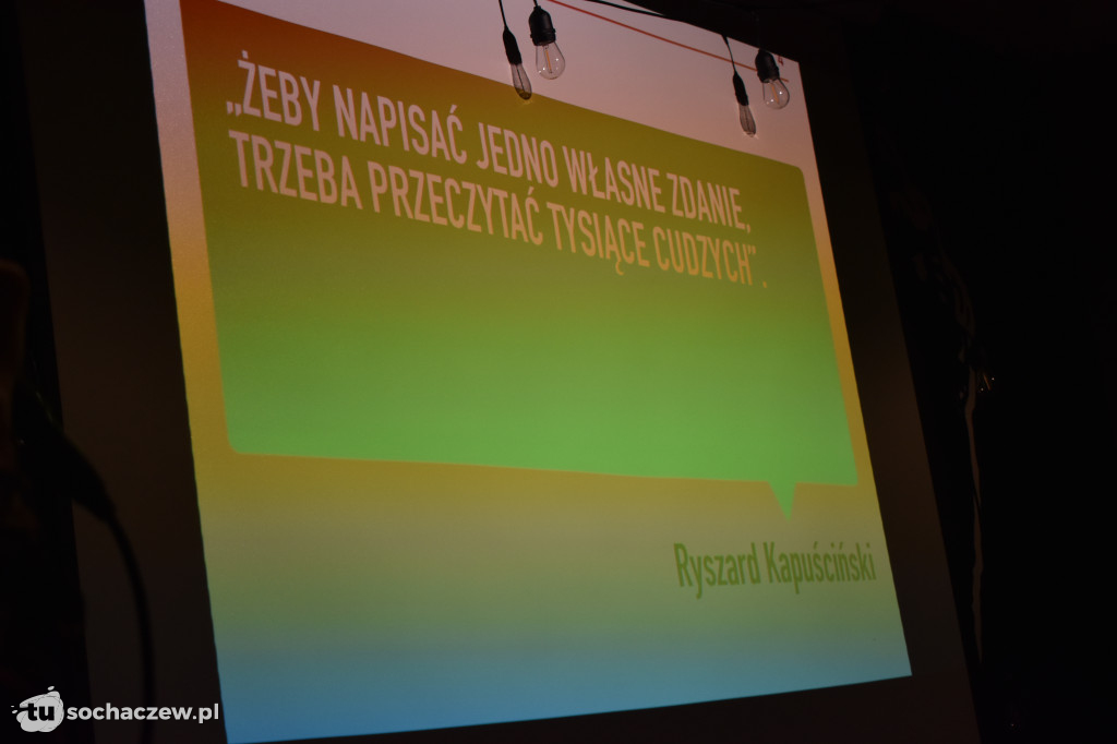 Sochaczewski Łoskot Myślowy z gościnią Sylwią Chutnik