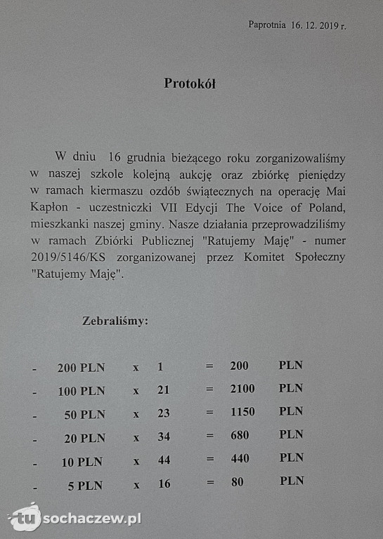 Wielka dogrywka dla Mai w małej szkole w Paprotni