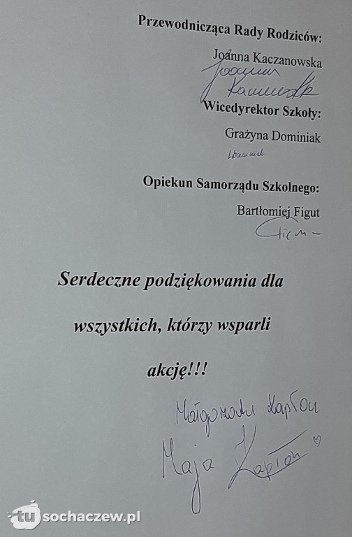 Wielka dogrywka dla Mai w małej szkole w Paprotni