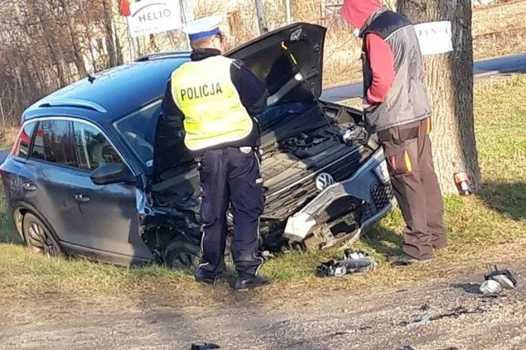 Wypadek w Konarach