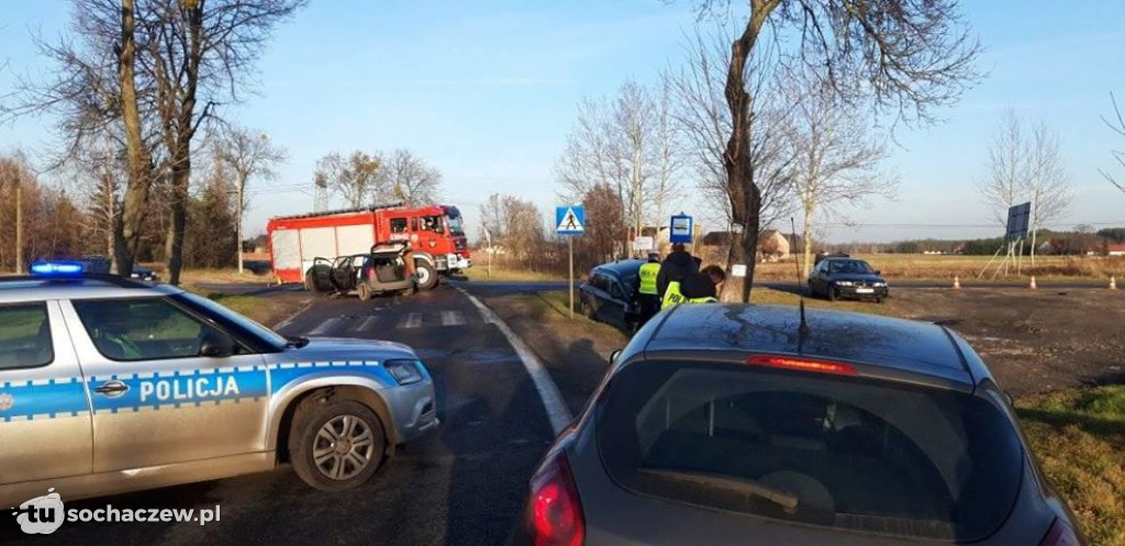 Wypadek w Konarach