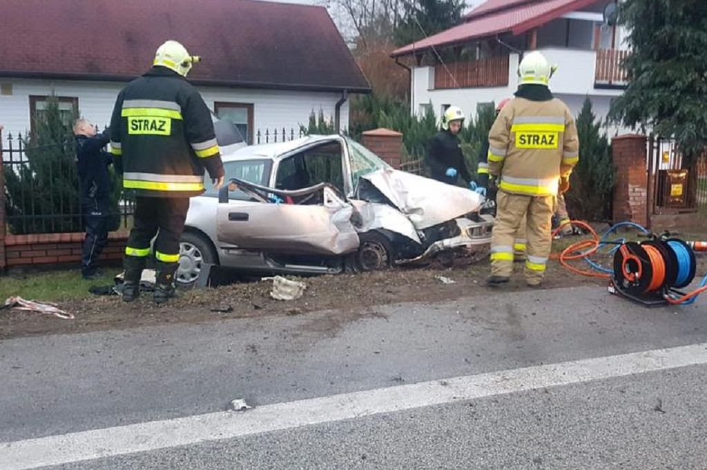 Wypadek w Pawłowicach