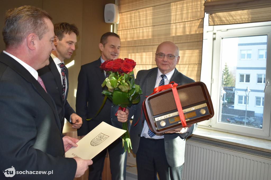 Sekretarz Andrzej Wierzbicki doceniony za 25 lat pracy