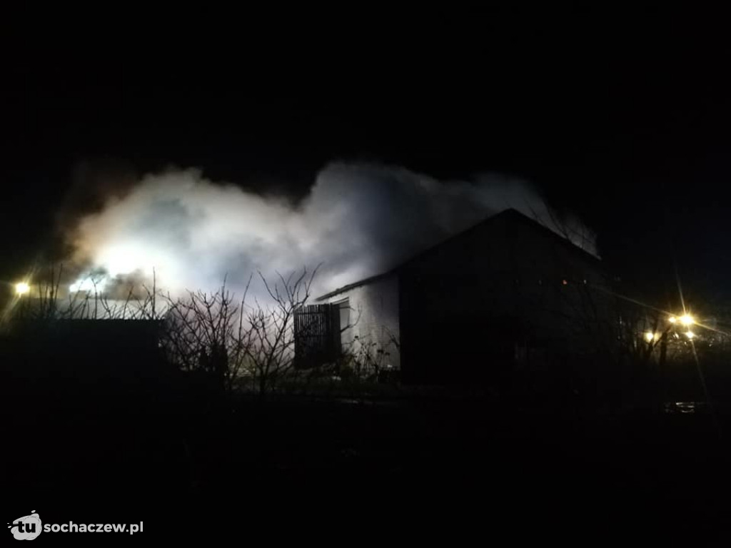 Pożar w Wyczółkach, gmina Sochaczew