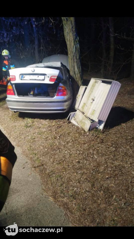 Pawłowice. Auto wypadło z drogi