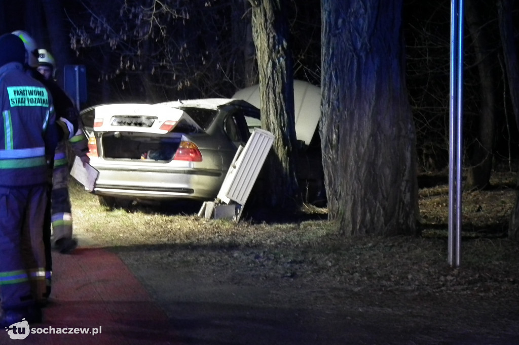Pawłowice. Auto wypadło z drogi