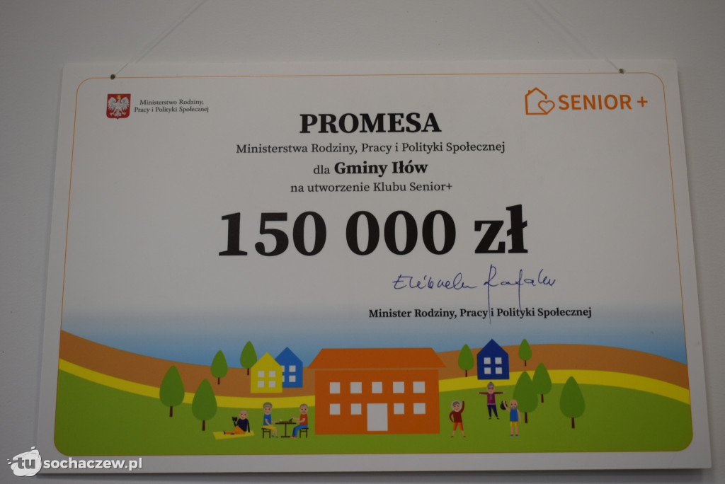 Klub Seniora w Iłowie otwarty