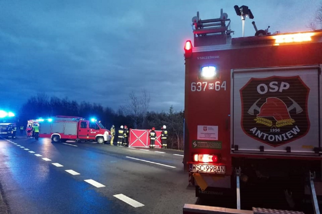 Śmiertelny wypadek na DK 92. Zginął motocyklista.
