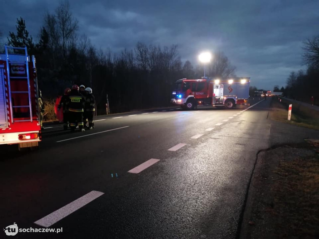 Śmiertelny wypadek na DK 92. Zginął motocyklista.