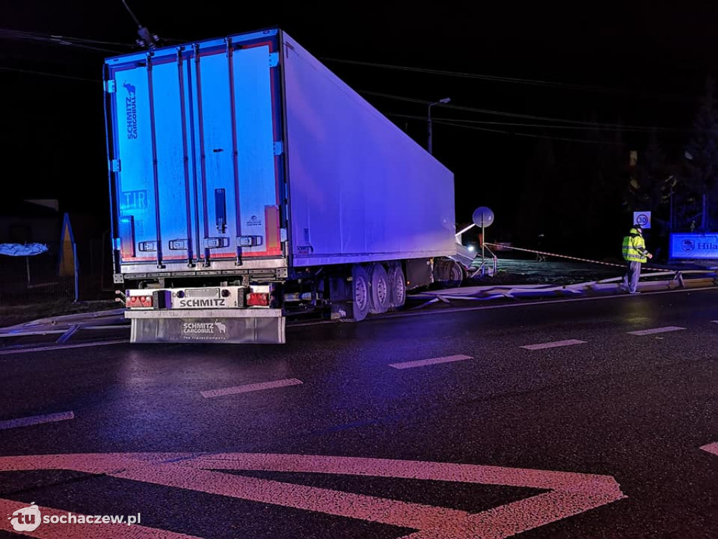 Wypadek w Błoniu. Drugi raz prawie w tym samym miejscu