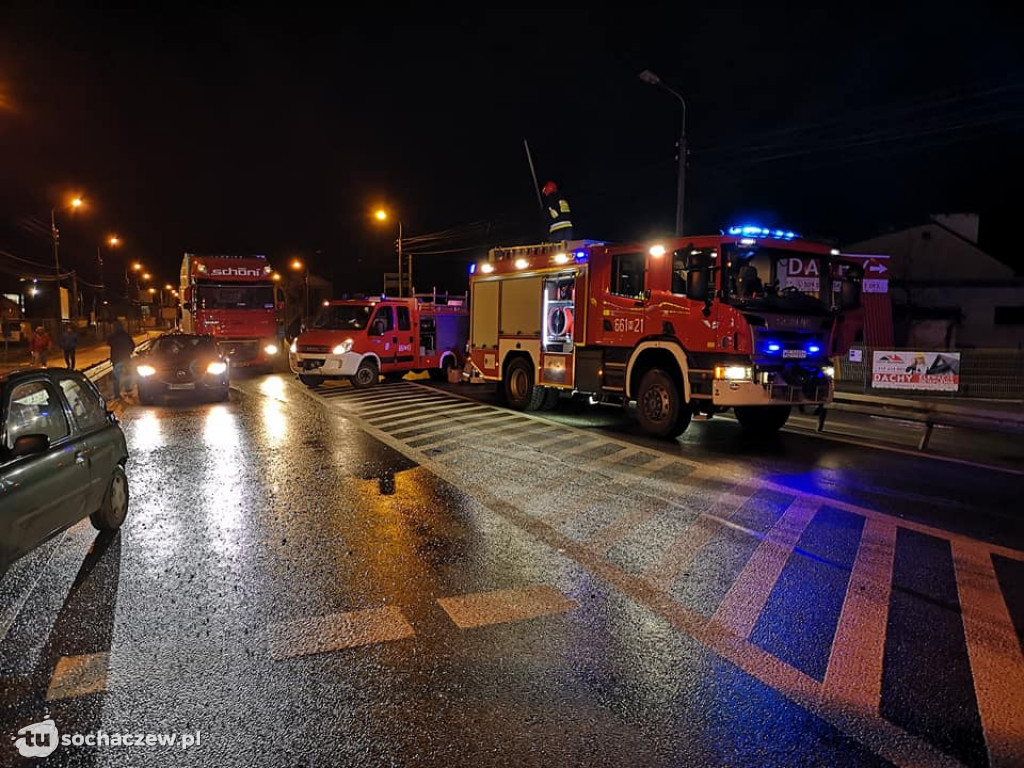 Wypadek w Błoniu. Drugi raz prawie w tym samym miejscu