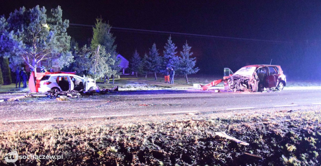 Śmiertelny wypadek na DK 50. Relacja Straży Pożarnej