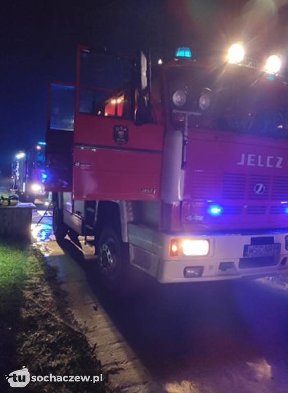 Pożar w Teresinie. Trzy jednostki OSP w akcji