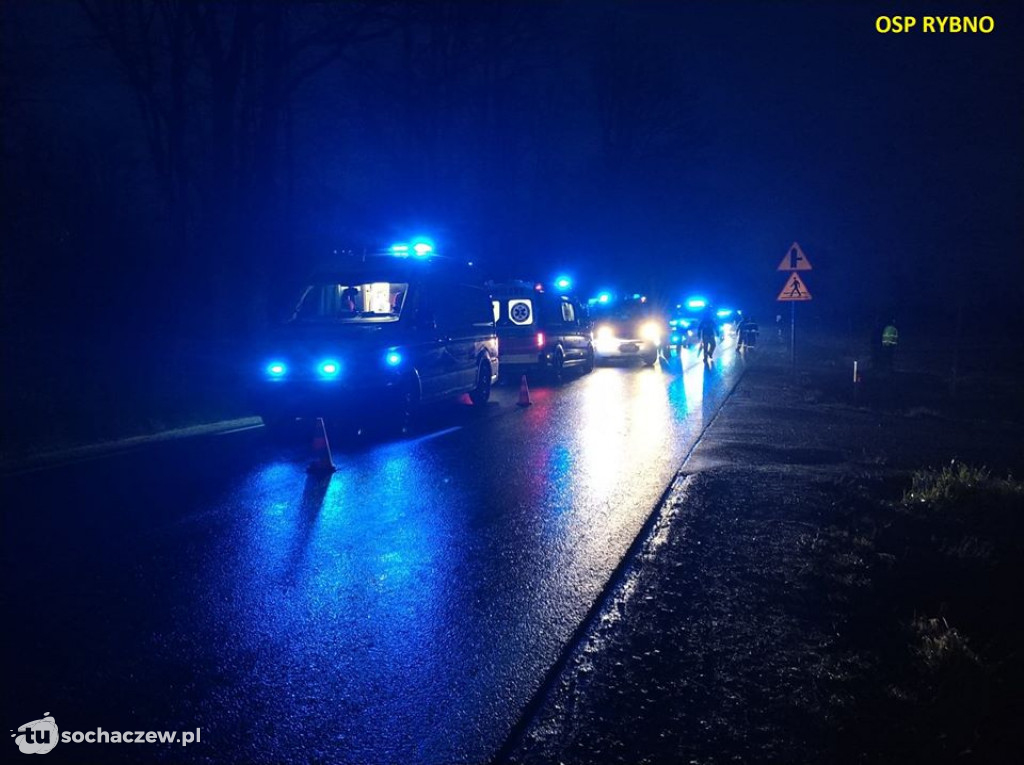 Zderzenie samochodów w Sarnowie. Jedna osoba poszkodowana
