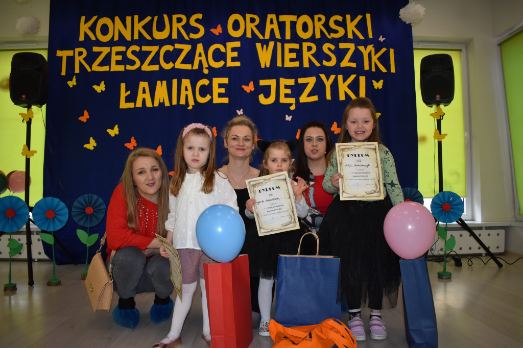 Recytatorskie zmagania przedszkolaków
