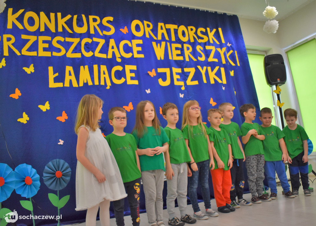 Recytatorskie zmagania przedszkolaków