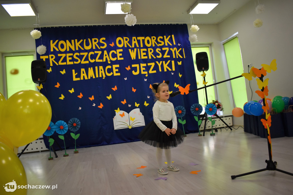 Recytatorskie zmagania przedszkolaków