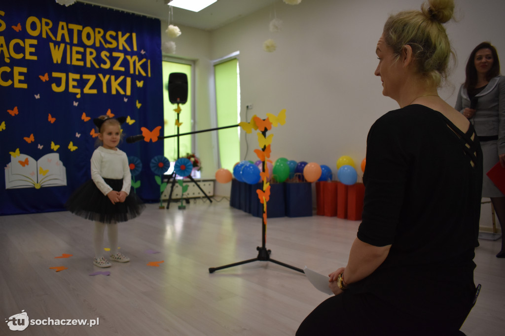 Recytatorskie zmagania przedszkolaków