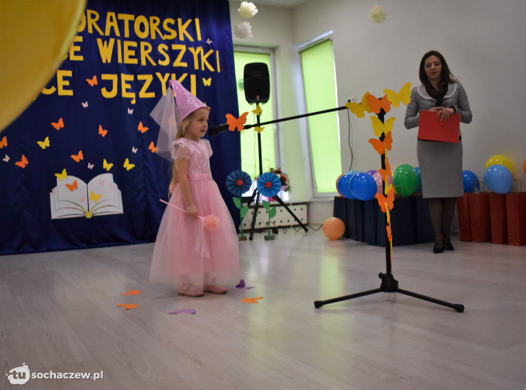 Recytatorskie zmagania przedszkolaków