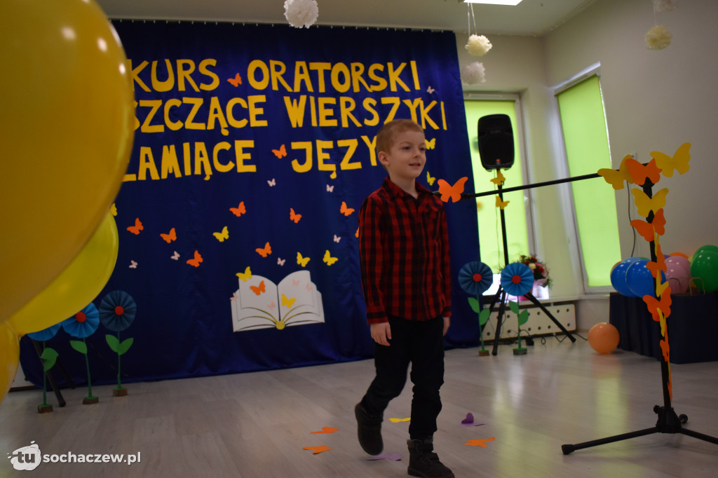 Recytatorskie zmagania przedszkolaków