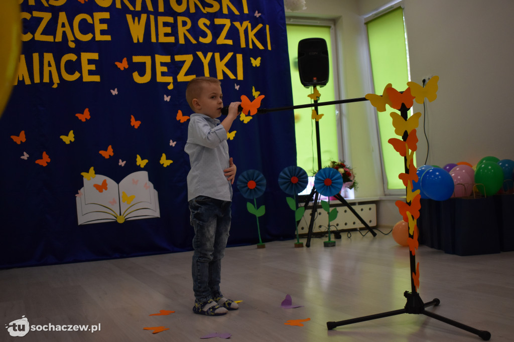 Recytatorskie zmagania przedszkolaków