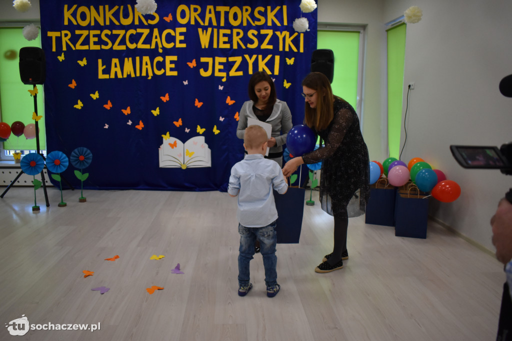 Recytatorskie zmagania przedszkolaków