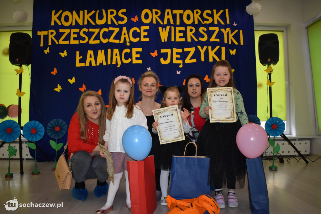 Recytatorskie zmagania przedszkolaków