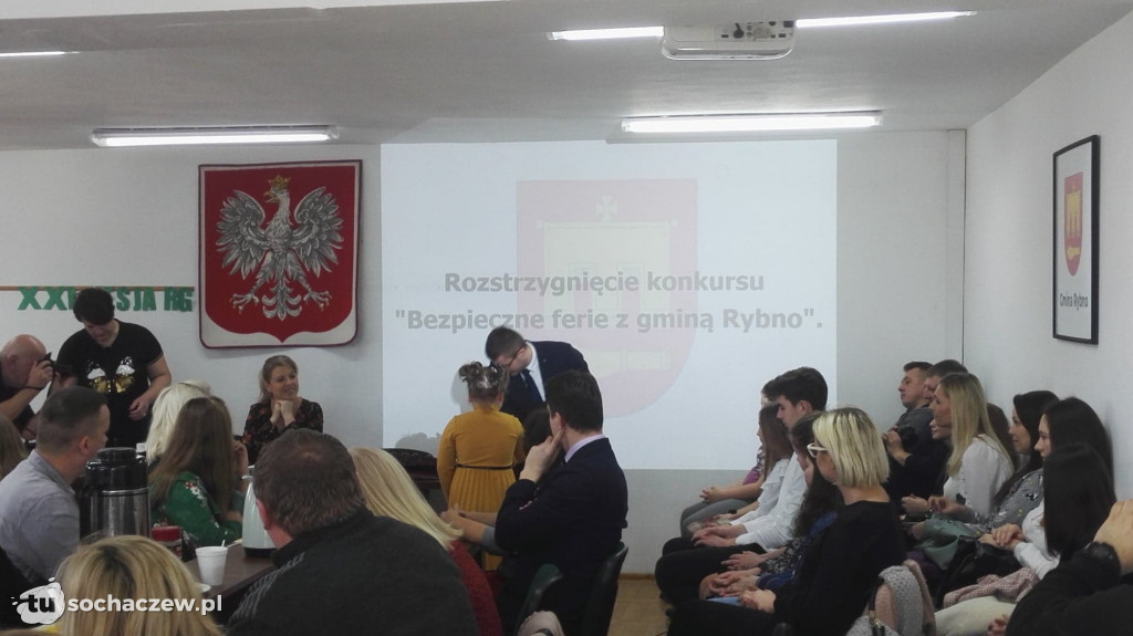 XXI Sesja Rady Gminy Rybno: o bezpieczeństwie podczas ferii, stypendiach i Dniu Sołtysa