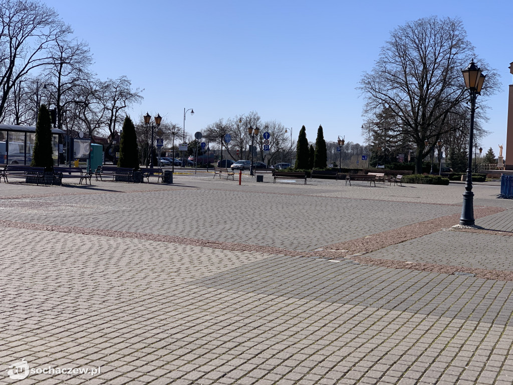 Koronawirus. Sochaczew w niedzielę 15 marca 2020