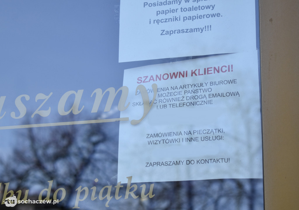 Koronawirus. Sochaczew pod kluczem w środę 18 marca 2020